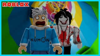 PANIK! Tower Of Hell Tapi Di Kejar Killer!! - Roblox Indonesia