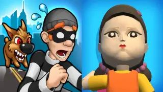 Robbery Bob vs Squid Game Challenge Gameplay Android,ios Part 70