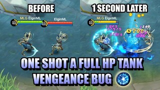 ONE SHOT A FULL HP TANK WITH THIS BUG - VENGEANCE SPELL BUG