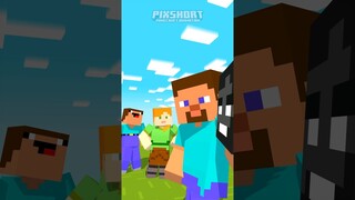 Noob vs Pro vs Hacker Making mobs - Minecraft Animation #shorts