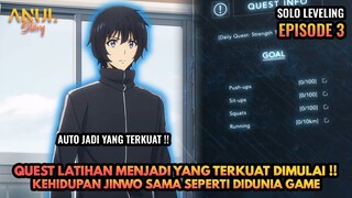 QUEST LATIHAN UNTUK MENJADI YANG TERKUAT DIMULAI, SOLO LEVELING EPISODE 3