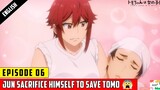 Jun SACRIFICE Himself to SAVE Tomo 😢🙀 | Tomo-chan Is a Girl Episode 6 | By Anime T