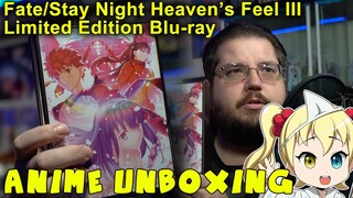 Fate Stay Night Heaven's Feel III Limited Edition Unboxing!