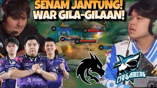 WARNYA GILA BANGET COK SERU !! CFU GAMING VS TEAM SPIRIT MATCH 1 - SWISS STAGE DAY 5