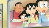 Nobita đi học Bằng TÀU ĐIỆN thu nhỏ của doremon