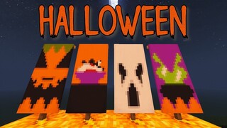 ✔ TOP 4 SPOOKIEST HALLOWEEN BANNERS IN MINECRAFT