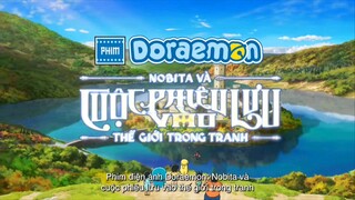 DORAEMON ( MOVIE 44 ) : NOBITA VÀ CUỘC PHIÊU LƯU VÀO THẾ GIỚI TRONG TRANH - TRAILER