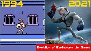 Evolution of Earthworm Jim Games [1994-2021]