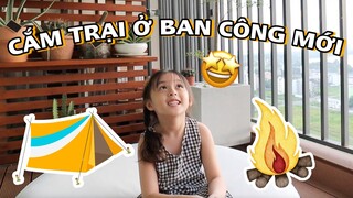 #Vlogmas2021 : CẮM TRẠI NGOÀI BAN CÔNG MỚI #02