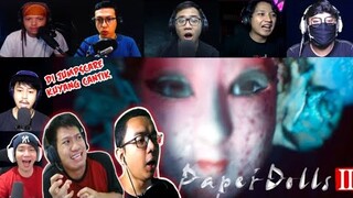 TERIAKAN GAMER DI JUMPSCARE HANTU KUYANG CANTIK | Paper Dolls 2 Indonesia