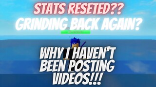 STATS RESETED?? And... why I haven't been posting (MUST WATCH) | One Punch Man:Destiny