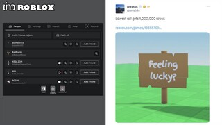 หน้า Menu ใหม่ , มีคนเจอบัครับไอเทม UGC Limited ทันทีในเกม , Preston ใจดีแจก Robux | ข่าว Roblox