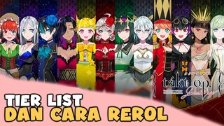 Tier list Terbaru Dan Cara Rerol  || Takt op Symphony