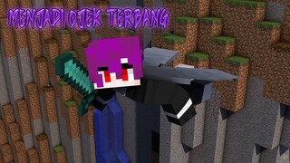 Clip stream Minecraft - Menjadi ojek terbang