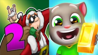 Robbery Bob 2 vs Talking Tom Gold Run Gameplay Android,ios Part 65