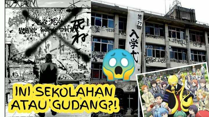 INILAH 7 SEKOLAH UNIK DAN TIDAK BIASA DI DUNIA ANIMANGA