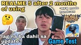 REALME 5 in Mobile Legends, Pubg Mobile Reviews | AFTER 2 MONTHS smooth padin ba? 🤔