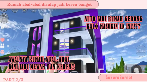 AUTO JADI RUMAH GEDONG KALO MASUKIN ID SATU INI!!?? RUMAH BTS YANG KEREN PARAH!!