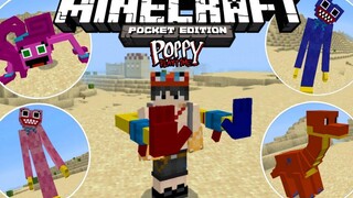 แจก+สอนลงแอดออนPoppy Playtime2 โครตเจ๋ง!! มีไข่ใหม่มาเยอะและสมจริงมาก Minecraft pe 11812