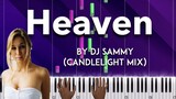 Heaven by DJ Sammy (Candlelight Remix) piano cover + sheet music