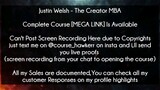 Justin Welsh - The Creator MBA Download