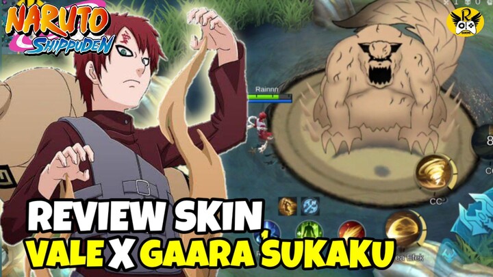 Review Skin Gaara Bisa Munculin Sukaku - Skin Collab Mlbb X Naruto