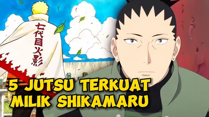 MEMBAHAS SINGKAT TENTANG 5 JUTSU TERKUAT MILIK SHIKAMARU