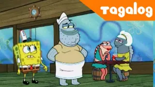 Spongebob Squarepants - The Original Fry Cook - Full Tagalog Episode HD