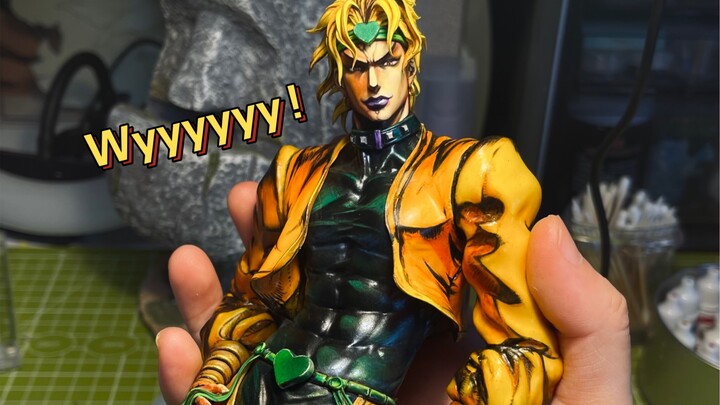 【jojo的奇妙冒险】自制Dio手办（超轻粘土版）