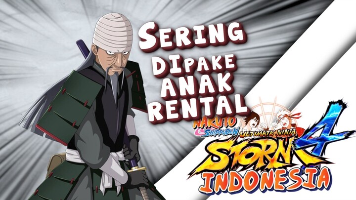 karakter ini sering dipakai anak rental - Naruto Shippuden Ultimate Ninja Storm