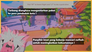 -+[Bekerja sebagai pengantar paket demi uang untuk meningkatkan kemampuan kalian sebagai penyihir]+-