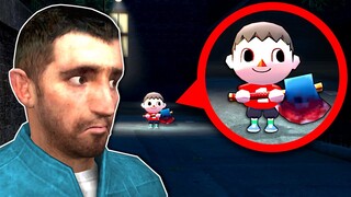 CURSED ANIMAL CROSSING VILLAGER IS AFTER ME! - Garry's Mod Gameplay