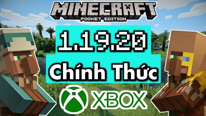 Minecraft 1.19.20 PE Chính Thức Cập Nhật | MCPE Official