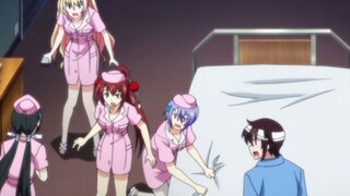 The male protagonist is sick, and four female nurses come to take care of him, and they are jealous 