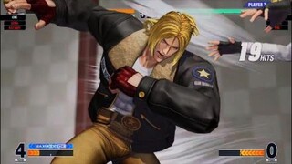 KOF15　拳皇キングvs覇者テリー　この攻防ヤバすぎる…