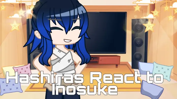 Hashiras React to Inosuke | Demon Slayer | Gachaclub | Reaction Video | Read description