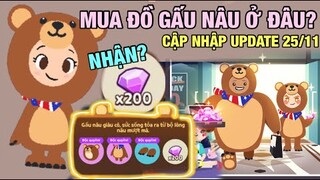 PLAY TOGETHER | Mua Đồ Gâu Nâu Được 200 Kim Cương Ở Đâu, Bản Cập Nhập UPDATE BT21 Mới Nhất