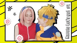 Naruto LET'S GO! #1 // Uzumaki Naruto vs Haruno Sakura // Naruto cosplay
