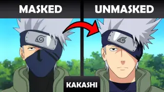Unmasked Characters From Naruto And Boruto