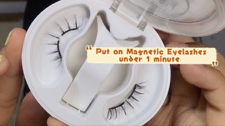 How to put on Magnetic Eyelashes