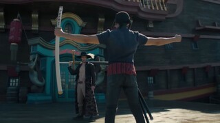 ONE PIECE  Zoro vs. Mihawk Fight  Netflix