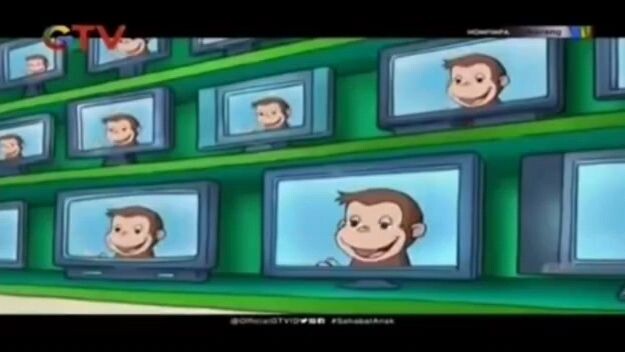 curious george - dubbing indonesia