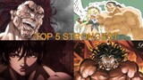 Top 5 Strongest Baki Characters in Baki Universe | Baki 2020