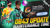 OB43 UPDATE MAINTENANCE TIME AND REWARDS | 24 JAN NEW UPDATE FREE FIRE | NEW UPDATE FREE FIRE