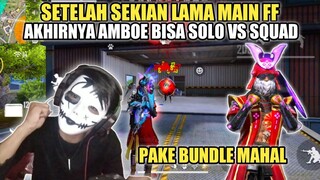 SOLO VS SQUAD!! PAKE BUNDLE MAHAL AUTO SEMANGAT MAIN GESS!!