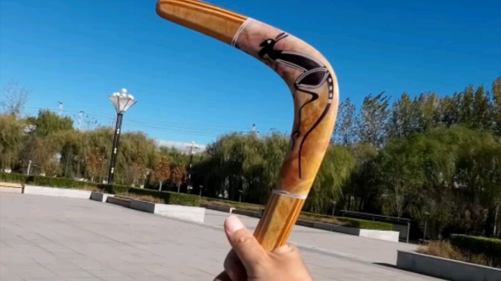 How to throw a boomerang