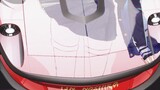 Karena bagian depan mobil terlalu panjang, Noshiro mengenakan sutra hitam?