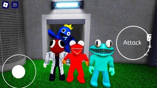Playing as RED, CYAN and ORANGE in one game Rainbow Friends 1 and Chapter 2 Full Gameplay