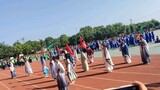 Ji Mingyue is the opening ceremony of the school sports