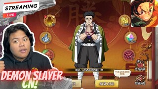 LIVE | TES RATE GACHA DI GAME DEMON SLAYER MOBILE CN VERSI RAMAH DAN KELIATAN SEPERTI RESMI #1